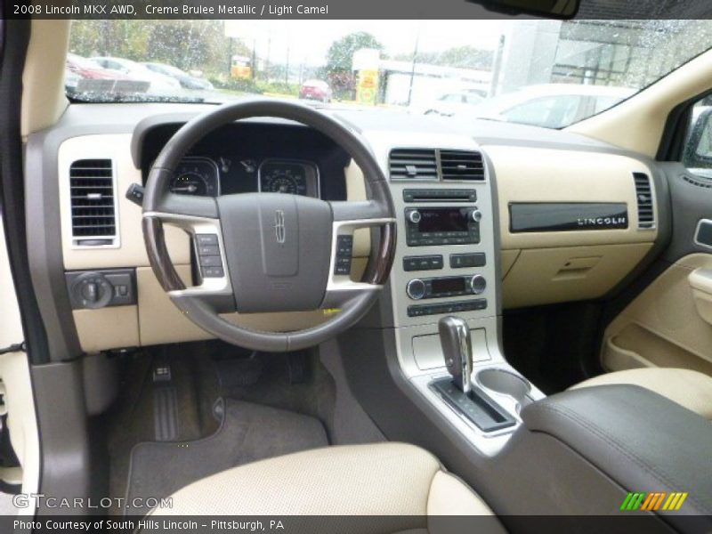 Creme Brulee Metallic / Light Camel 2008 Lincoln MKX AWD