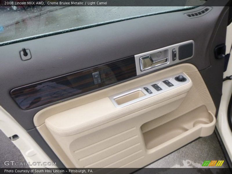 Creme Brulee Metallic / Light Camel 2008 Lincoln MKX AWD