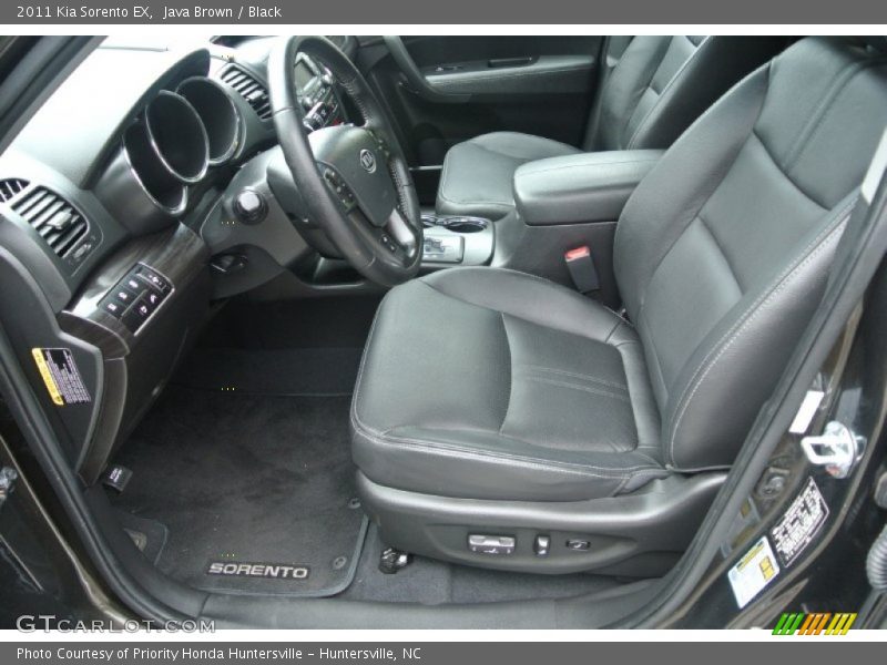 Java Brown / Black 2011 Kia Sorento EX