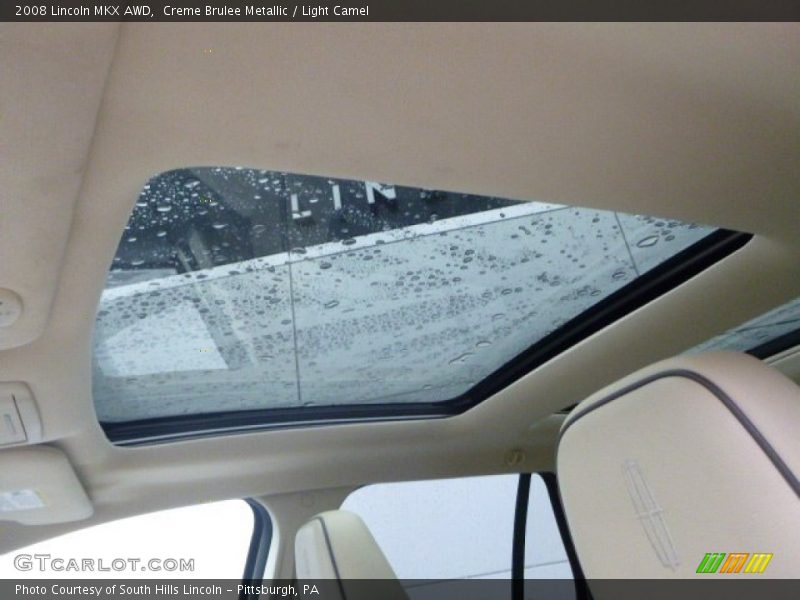 Creme Brulee Metallic / Light Camel 2008 Lincoln MKX AWD