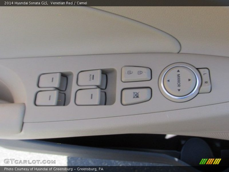 Venetian Red / Camel 2014 Hyundai Sonata GLS