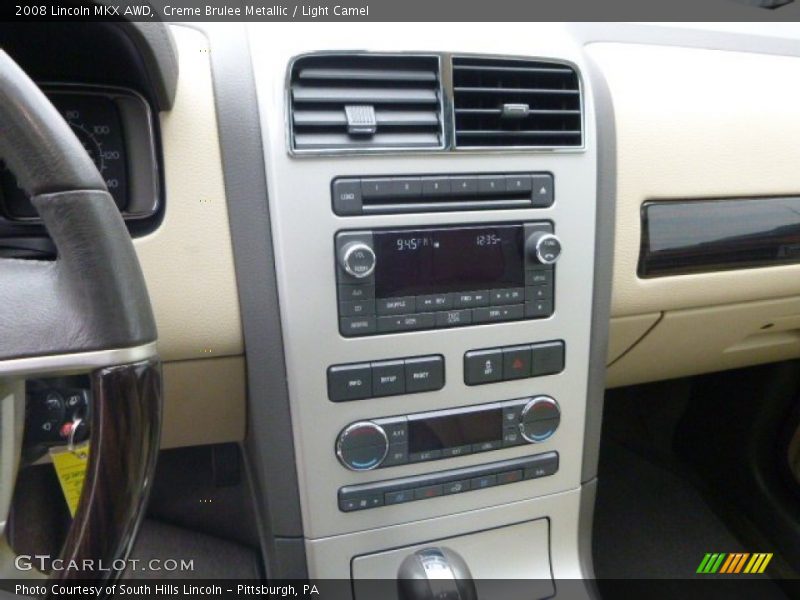 Creme Brulee Metallic / Light Camel 2008 Lincoln MKX AWD