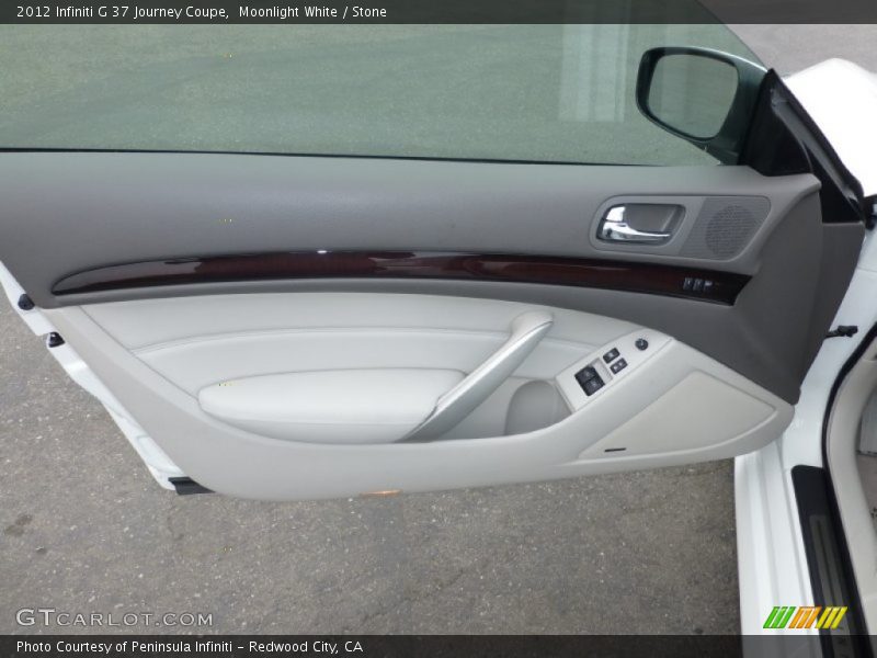 Moonlight White / Stone 2012 Infiniti G 37 Journey Coupe