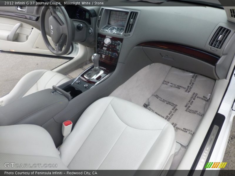 Moonlight White / Stone 2012 Infiniti G 37 Journey Coupe