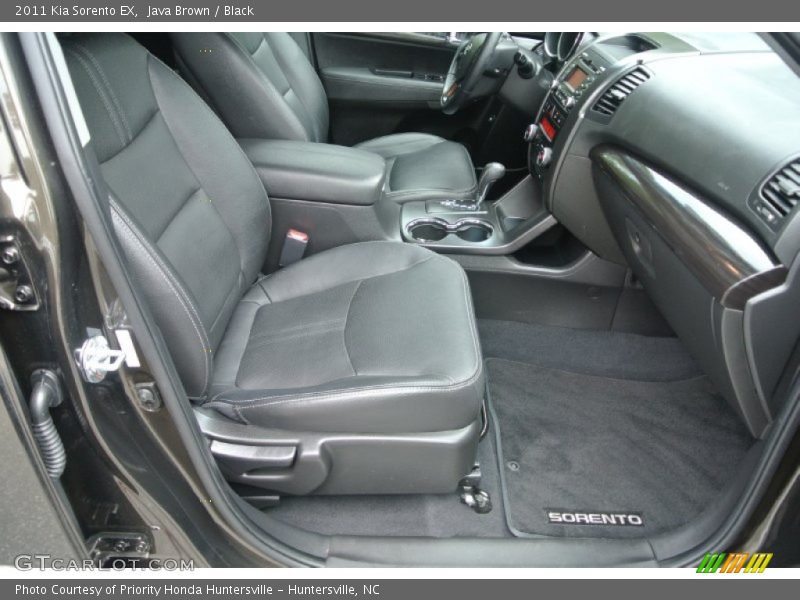 Java Brown / Black 2011 Kia Sorento EX