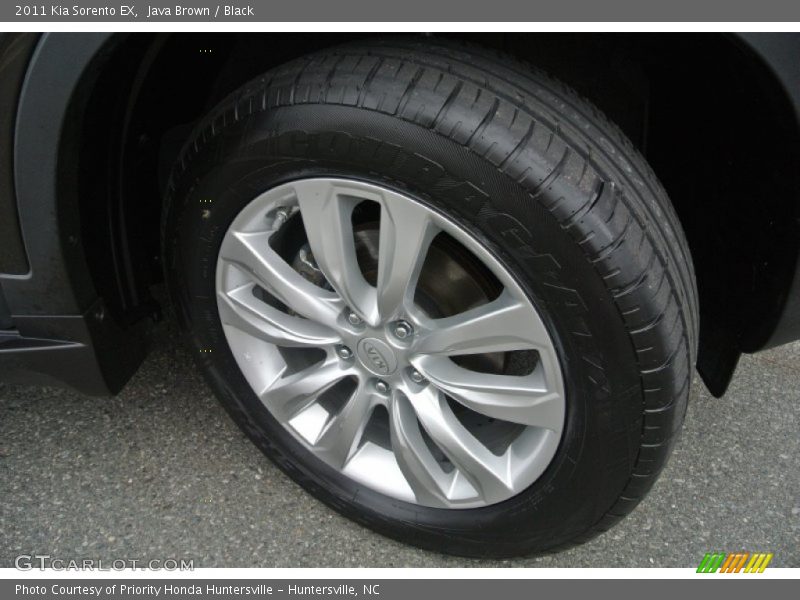 Java Brown / Black 2011 Kia Sorento EX
