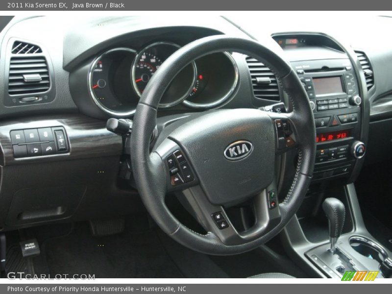 Java Brown / Black 2011 Kia Sorento EX