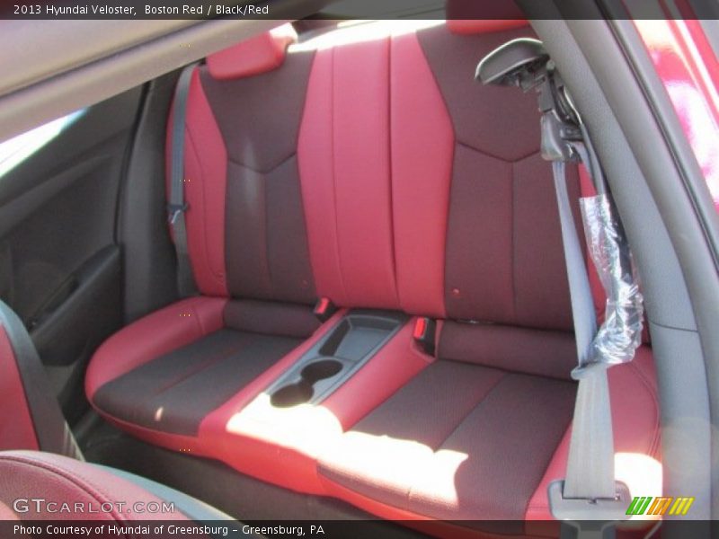 Boston Red / Black/Red 2013 Hyundai Veloster