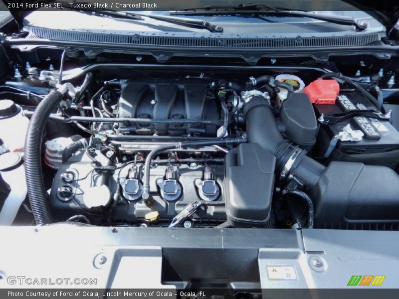 Tuxedo Black / Charcoal Black 2014 Ford Flex SEL