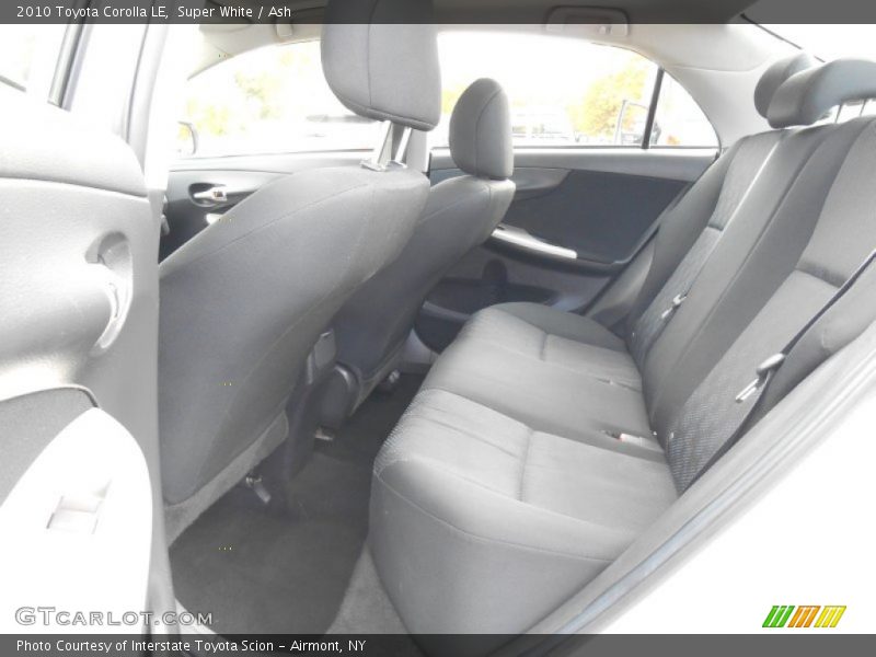 Super White / Ash 2010 Toyota Corolla LE