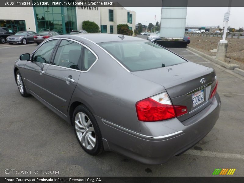 Platinum Graphite / Graphite Black 2009 Infiniti M 35 Sedan