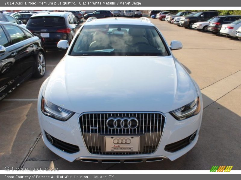 Glacier White Metallic / Velvet Beige 2014 Audi allroad Premium plus quattro