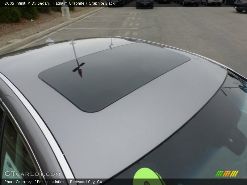 Platinum Graphite / Graphite Black 2009 Infiniti M 35 Sedan