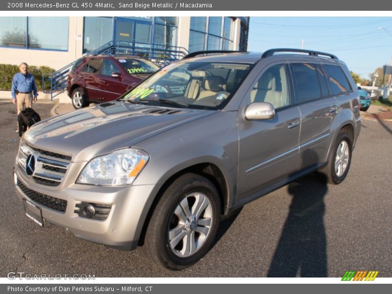 Sand Beige Metallic / Macadamia 2008 Mercedes-Benz GL 450 4Matic