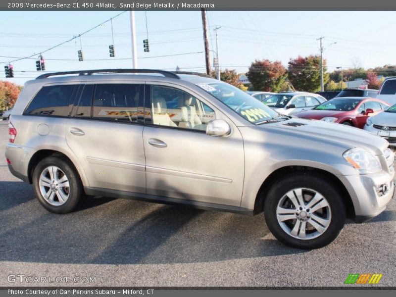 Sand Beige Metallic / Macadamia 2008 Mercedes-Benz GL 450 4Matic