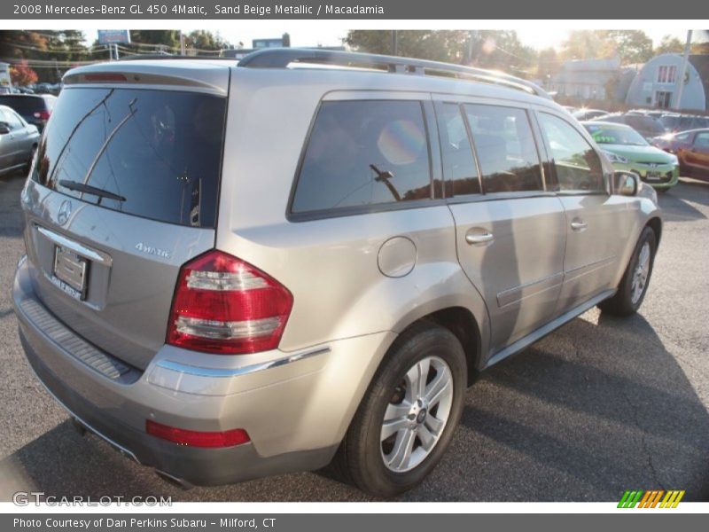 Sand Beige Metallic / Macadamia 2008 Mercedes-Benz GL 450 4Matic