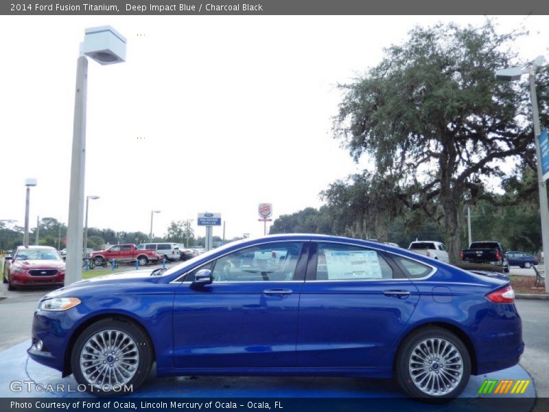  2014 Fusion Titanium Deep Impact Blue