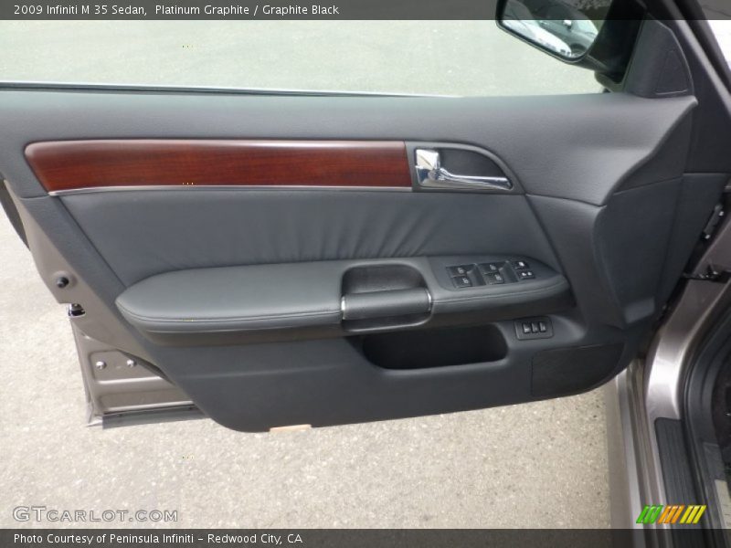 Platinum Graphite / Graphite Black 2009 Infiniti M 35 Sedan
