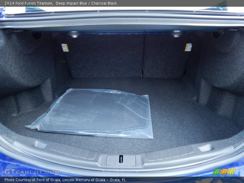  2014 Fusion Titanium Trunk
