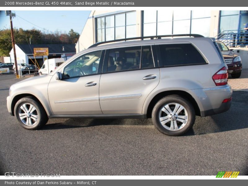 Sand Beige Metallic / Macadamia 2008 Mercedes-Benz GL 450 4Matic