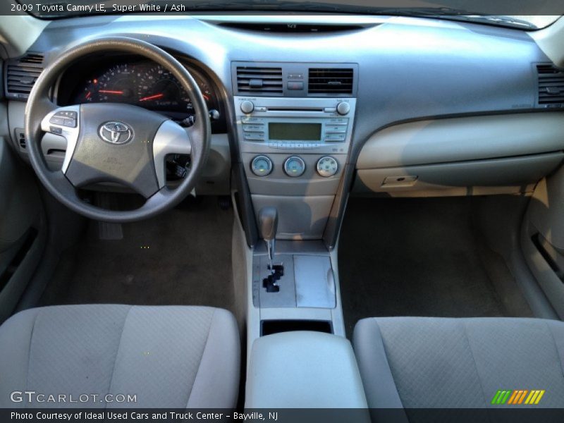 Super White / Ash 2009 Toyota Camry LE