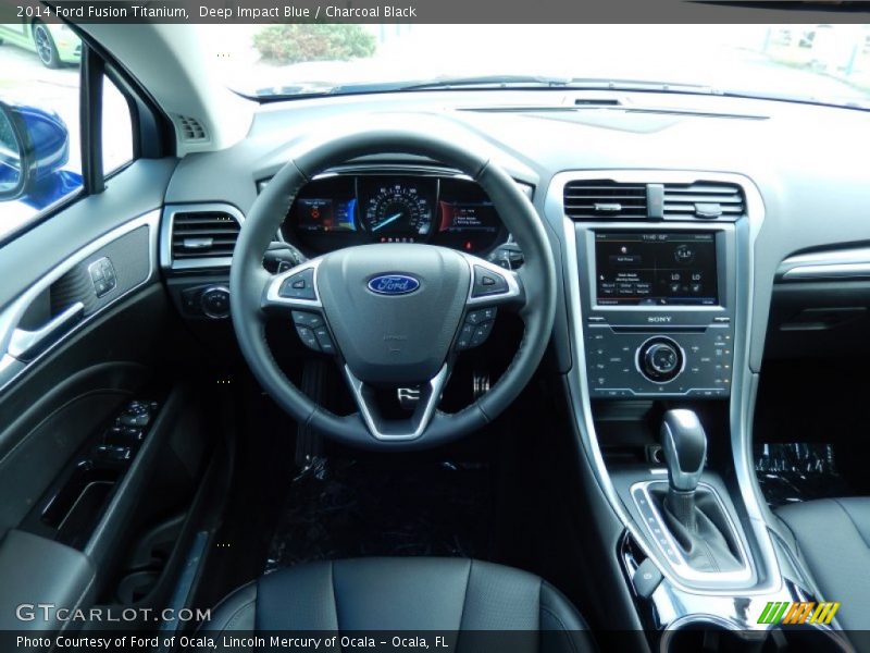 Dashboard of 2014 Fusion Titanium