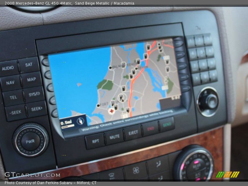 Sand Beige Metallic / Macadamia 2008 Mercedes-Benz GL 450 4Matic
