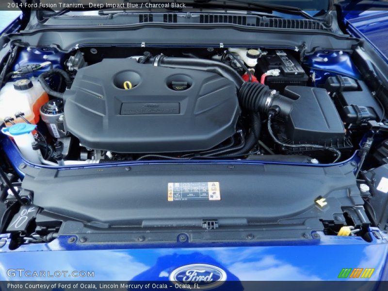  2014 Fusion Titanium Engine - 2.0 Liter GTDI EcoBoost Turbocharged DOHC 16-Valve Ti-VCT 4 Cylinder
