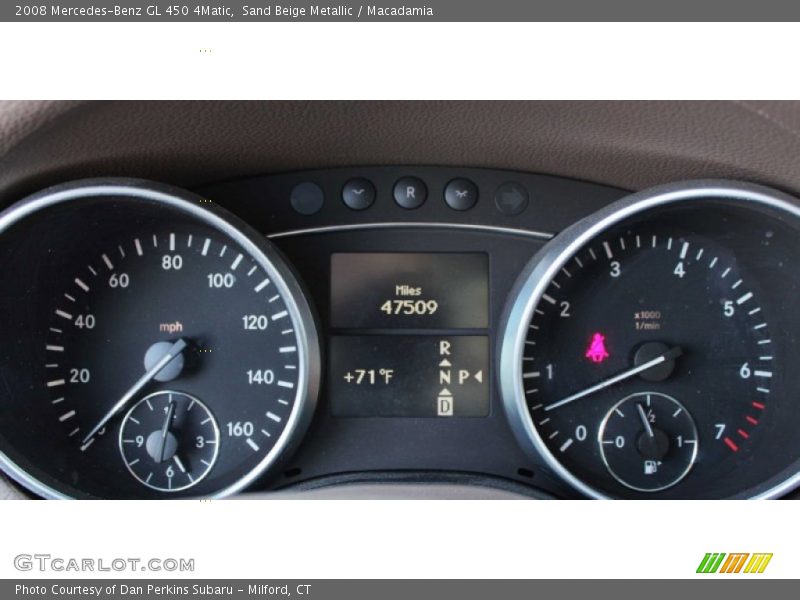 Sand Beige Metallic / Macadamia 2008 Mercedes-Benz GL 450 4Matic