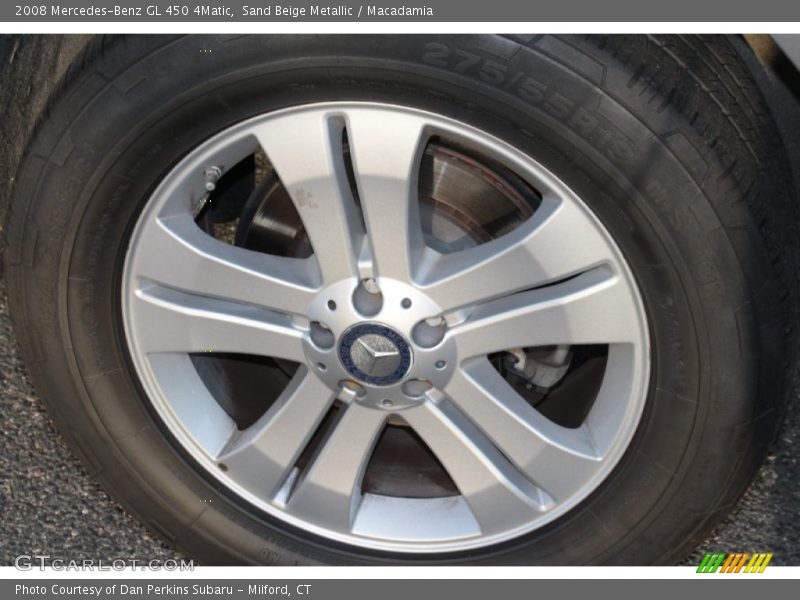 Sand Beige Metallic / Macadamia 2008 Mercedes-Benz GL 450 4Matic