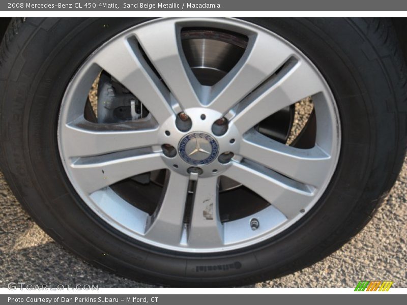 Sand Beige Metallic / Macadamia 2008 Mercedes-Benz GL 450 4Matic