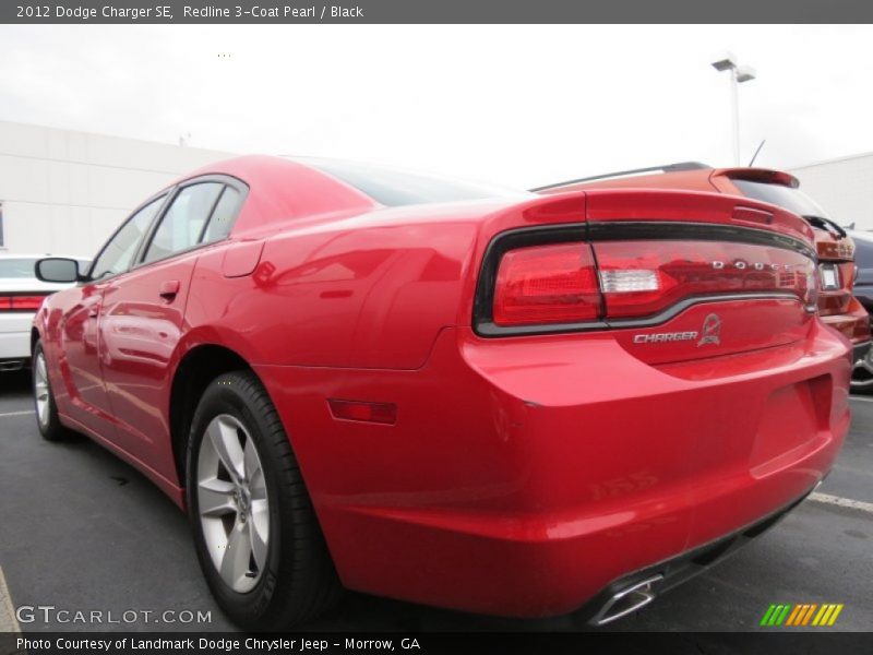 Redline 3-Coat Pearl / Black 2012 Dodge Charger SE