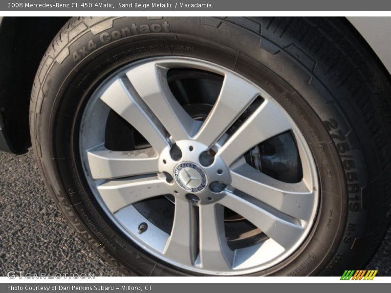 Sand Beige Metallic / Macadamia 2008 Mercedes-Benz GL 450 4Matic