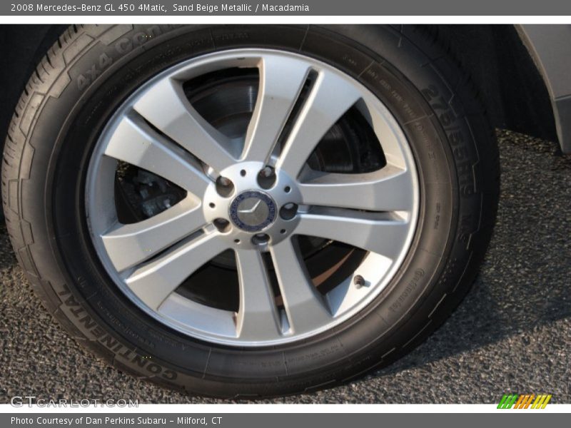 Sand Beige Metallic / Macadamia 2008 Mercedes-Benz GL 450 4Matic