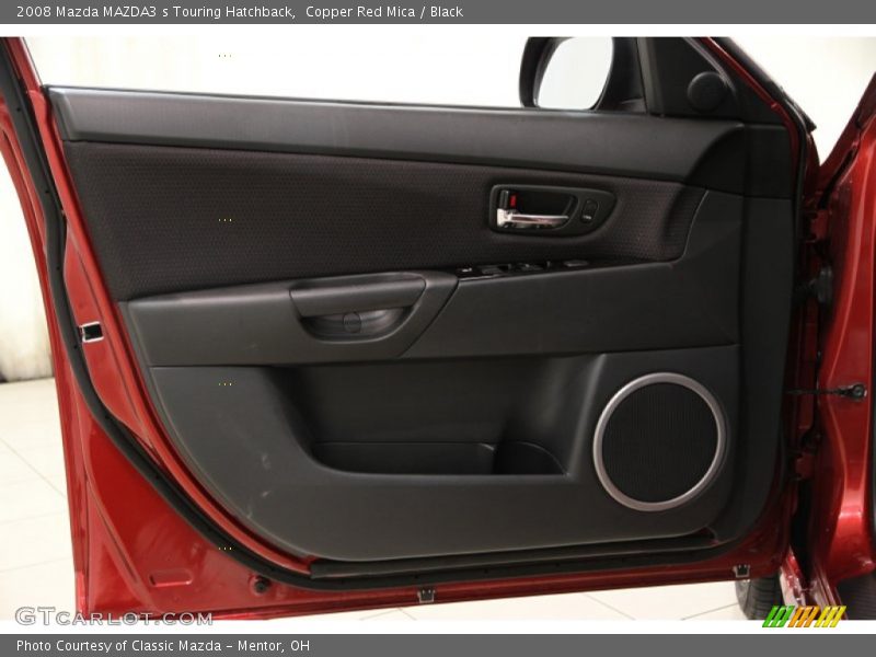 Copper Red Mica / Black 2008 Mazda MAZDA3 s Touring Hatchback