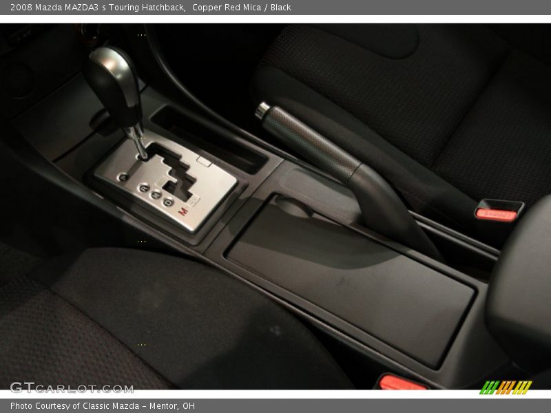 Copper Red Mica / Black 2008 Mazda MAZDA3 s Touring Hatchback