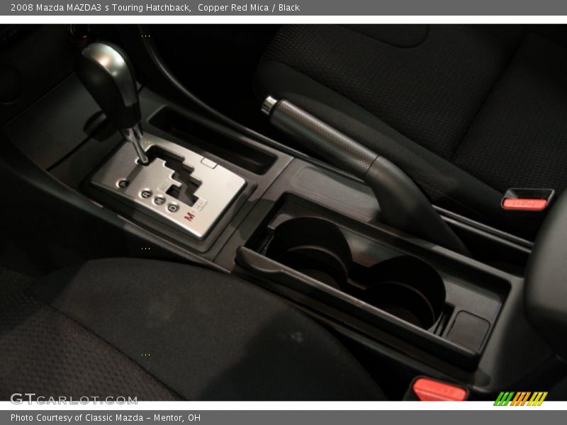 Copper Red Mica / Black 2008 Mazda MAZDA3 s Touring Hatchback