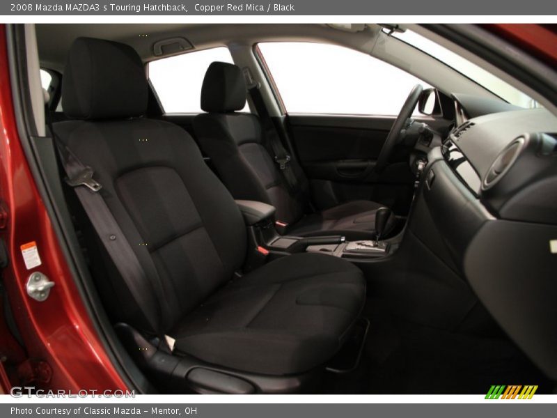 Copper Red Mica / Black 2008 Mazda MAZDA3 s Touring Hatchback