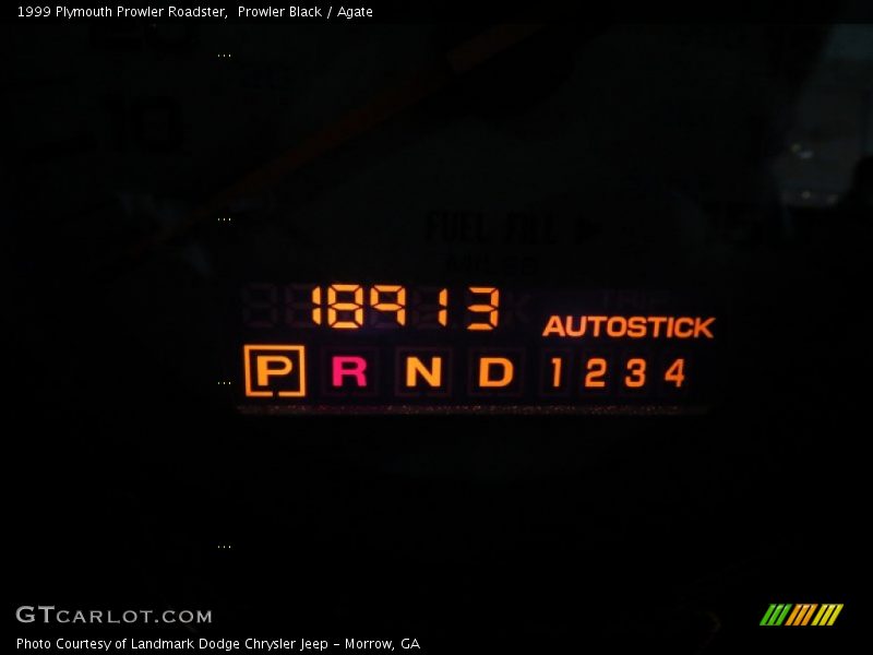 Prowler Black / Agate 1999 Plymouth Prowler Roadster