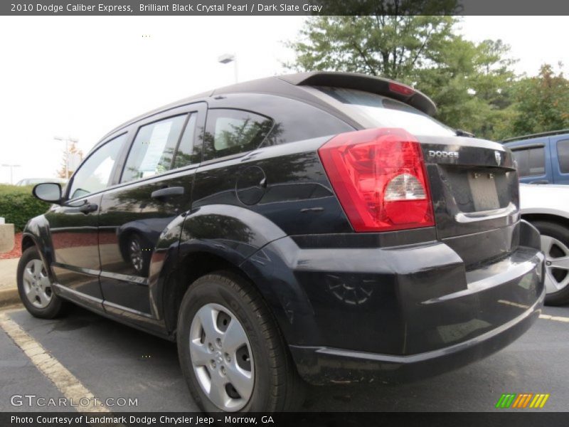 Brilliant Black Crystal Pearl / Dark Slate Gray 2010 Dodge Caliber Express