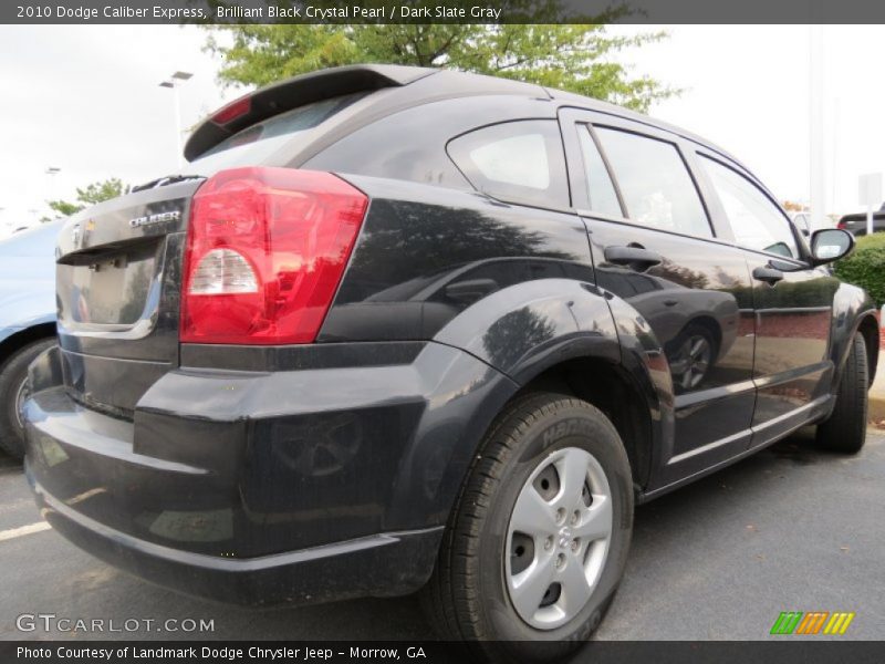 Brilliant Black Crystal Pearl / Dark Slate Gray 2010 Dodge Caliber Express