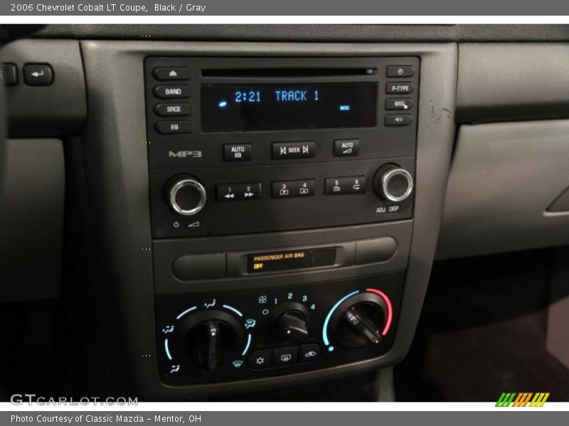 Black / Gray 2006 Chevrolet Cobalt LT Coupe