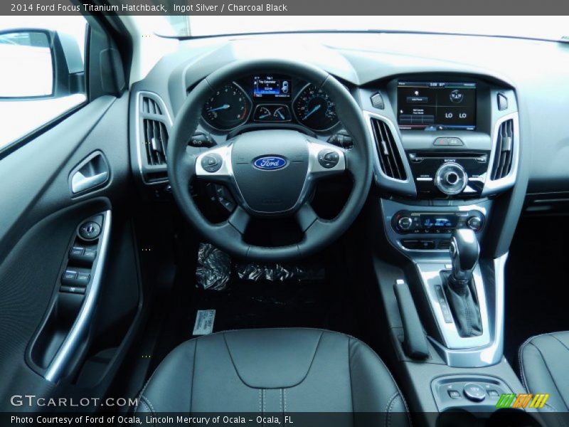 Dashboard of 2014 Focus Titanium Hatchback