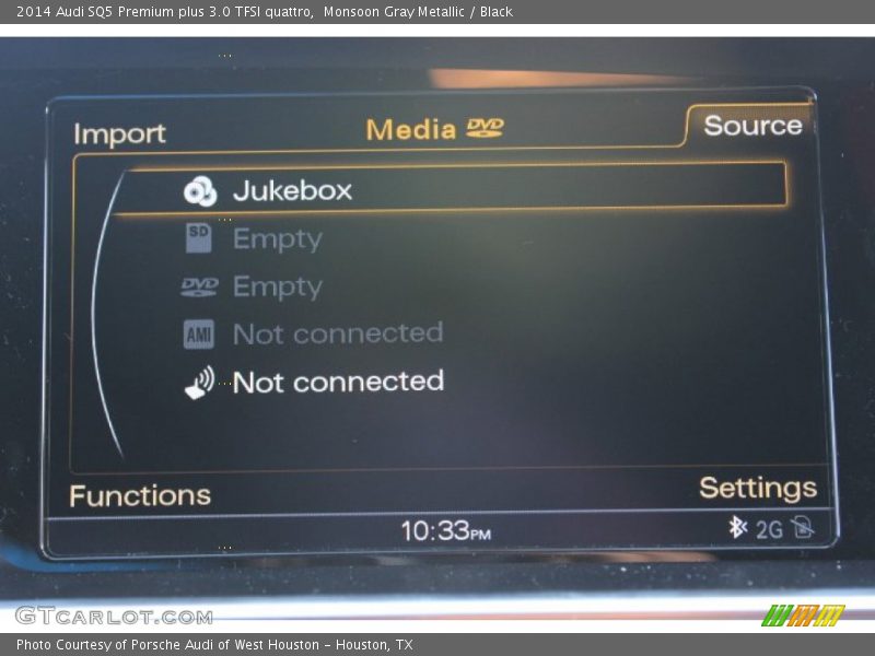 Monsoon Gray Metallic / Black 2014 Audi SQ5 Premium plus 3.0 TFSI quattro