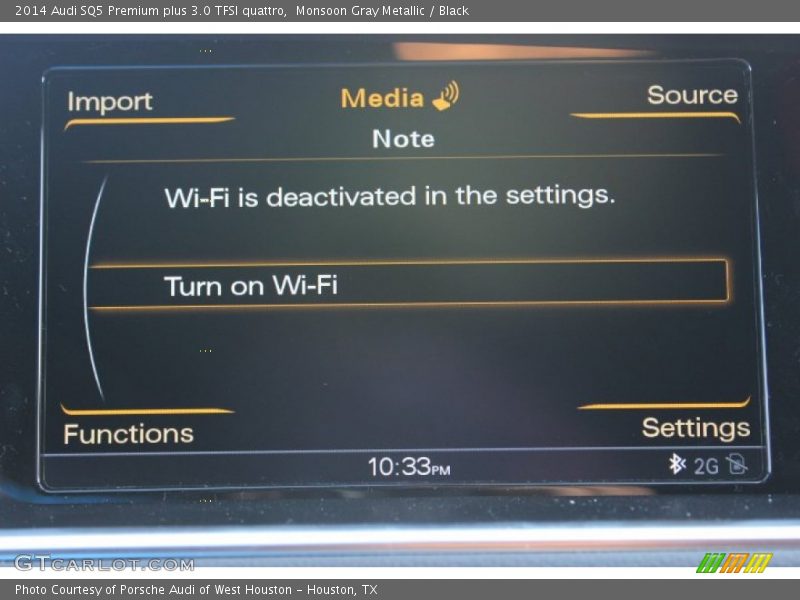 Monsoon Gray Metallic / Black 2014 Audi SQ5 Premium plus 3.0 TFSI quattro