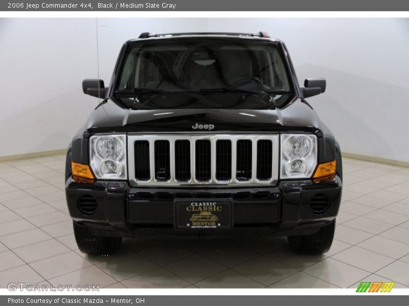 Black / Medium Slate Gray 2006 Jeep Commander 4x4