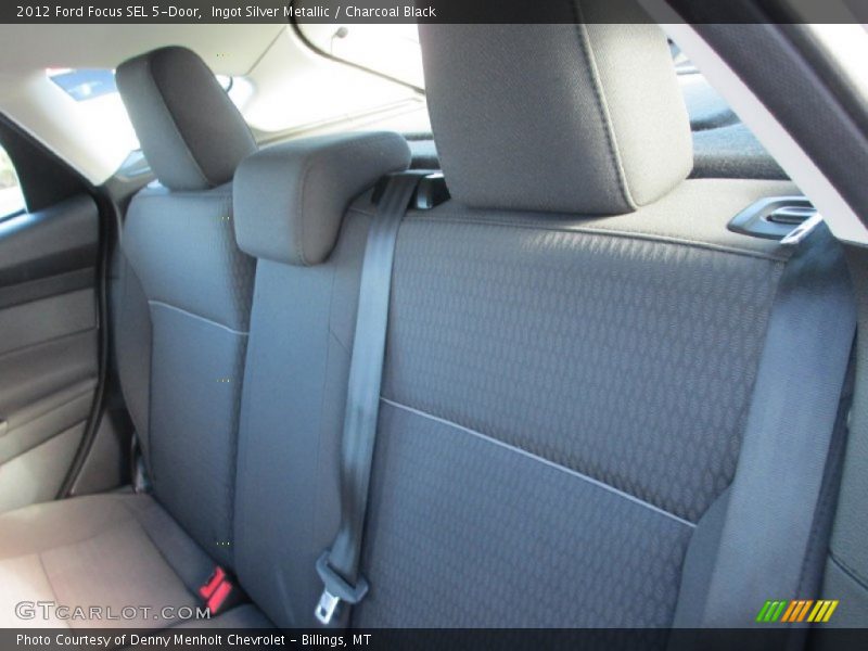 Ingot Silver Metallic / Charcoal Black 2012 Ford Focus SEL 5-Door