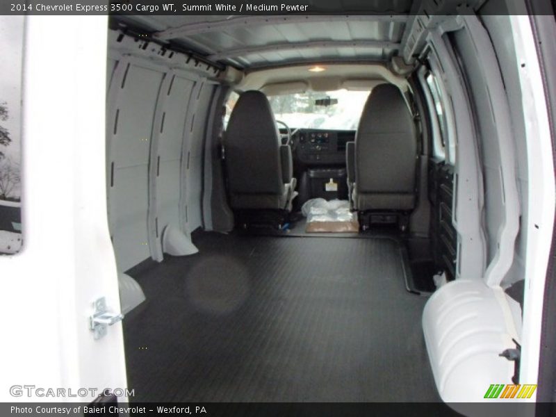 Summit White / Medium Pewter 2014 Chevrolet Express 3500 Cargo WT