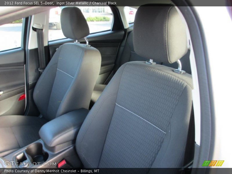 Ingot Silver Metallic / Charcoal Black 2012 Ford Focus SEL 5-Door