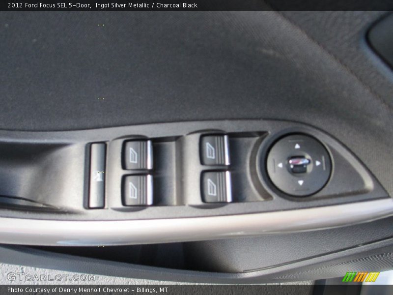 Ingot Silver Metallic / Charcoal Black 2012 Ford Focus SEL 5-Door